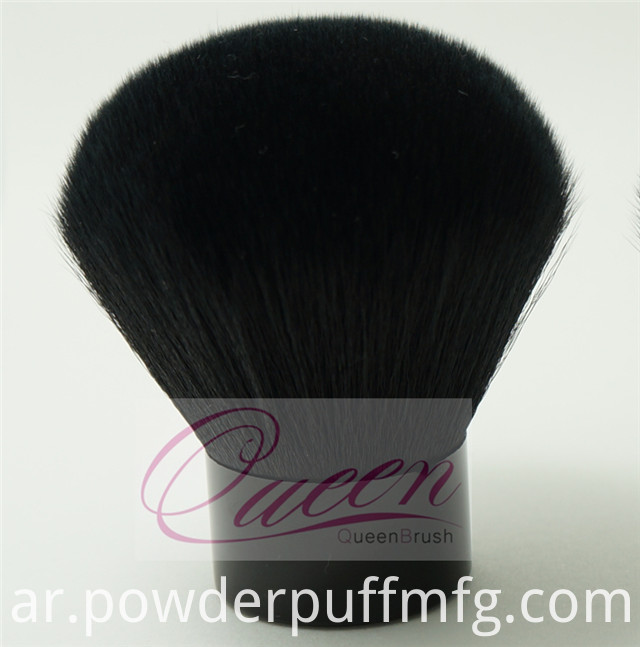 35mm Diameter Black Cosmetic Powder Brush